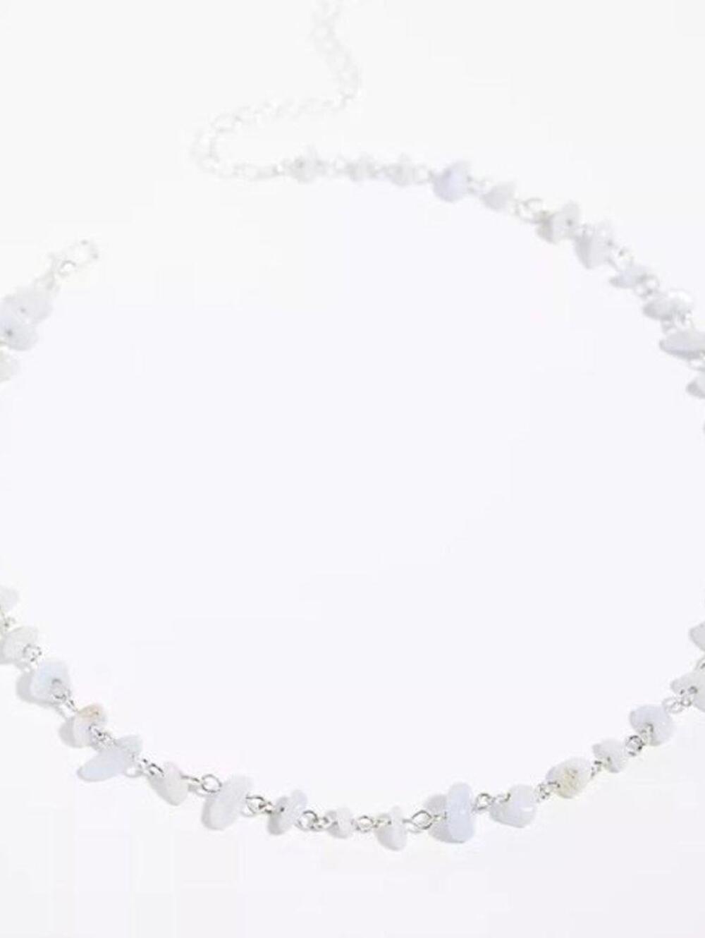 Free People Raw Stone Necklace [007]